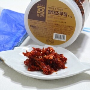 횡성맑,황태채 황태초무침 황태무침 황태양념 1kg