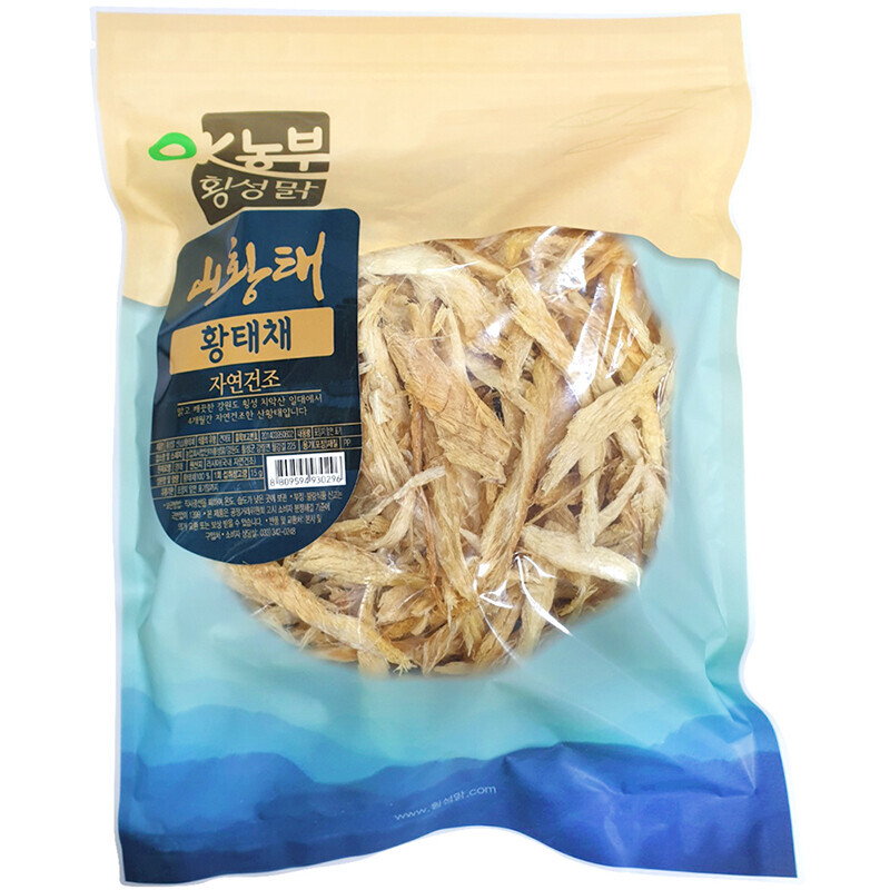 <p>[6월 특가세일]</p><p>4개월간 자연건조</p><p>횡성맑 산(山)황태채 <b>300g</b></p><p>-덕장직영,산지직송-</p>